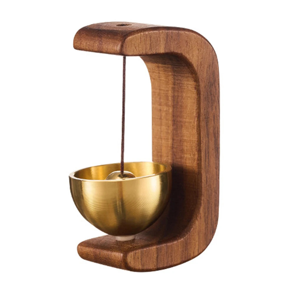 Ultimate Wireless Wooden Wind Chime with Magnetic Suction for Calming Ambiance