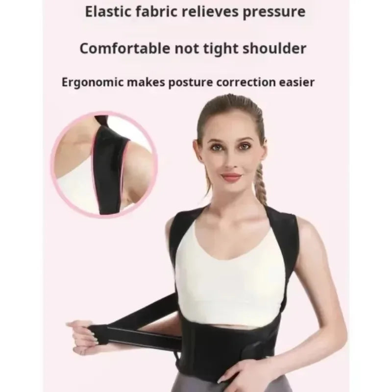 Premium Adjustable Back Posture Corrector for Pilates Support