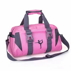 Premium Waterproof Yoga Gym Bag – Nylon Duffel for Fitness & Travel