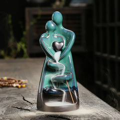 Elegant Ceramic Backflow Incense Burner – Lover Design Home Decor