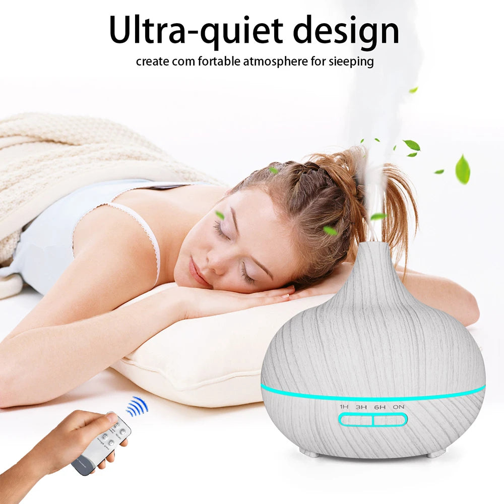 Ultimate Ultrasonic Essential Oil Diffuser with Remote Control for Relaxation