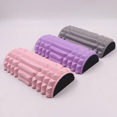 Premium Half-Round Pilates Foam Roller for Muscle Relief