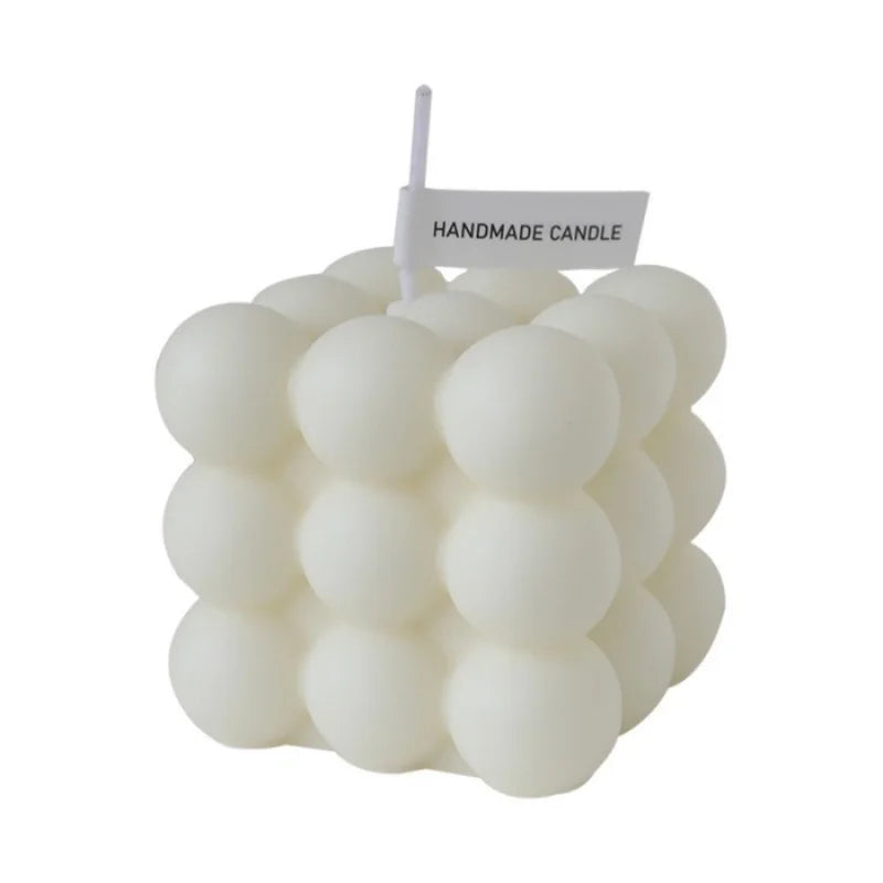 Luxury Ribbed Soy Pillar Candle – Best For Pilates, Yoga and Meditation