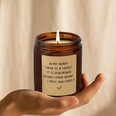 Premium 200g Soy Wax Candle – Fragrant Jar for Yoga & Meditation