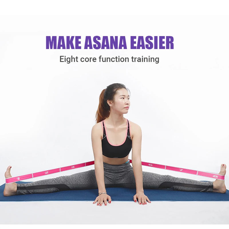 Ultimate Multi-Section Pilates Resistance Band for Flexibility