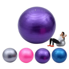 Ultimate Inflatable Pilates Ball with Thickened Design for Balance Fitness