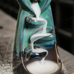 Elegant Ceramic Backflow Incense Burner – Lover Design Home Decor
