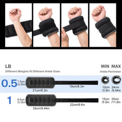 Ultimate Adjustable Ankle and Wrist Weights for Enhanced Workouts