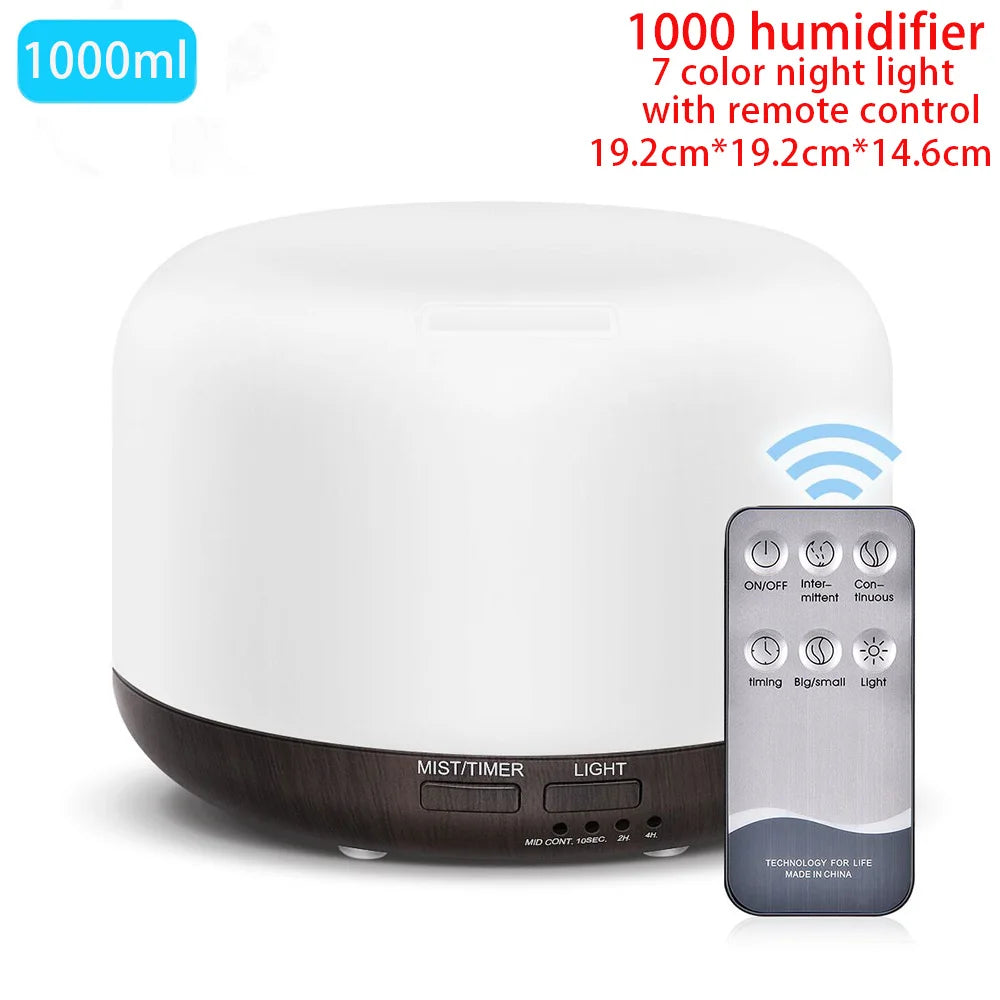 Ultimate Ultrasonic Essential Oil Diffuser with Remote Control for Relaxation