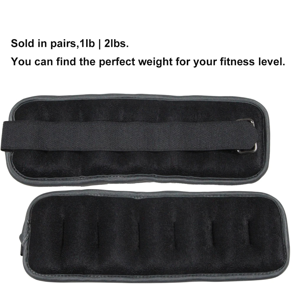 Ultimate Adjustable Ankle and Wrist Weights for Enhanced Workouts