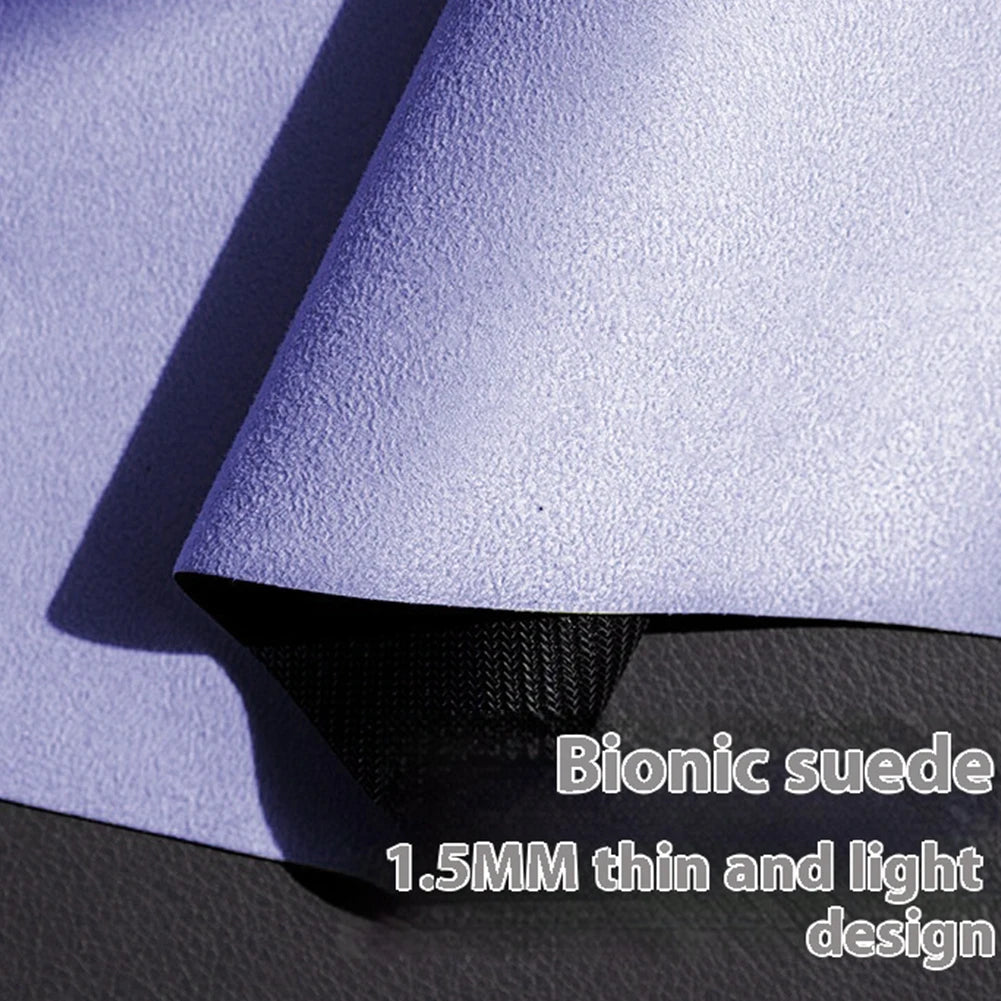 Ultimate Suede Pilates Mat with Non-Slip Surface for Home Workouts