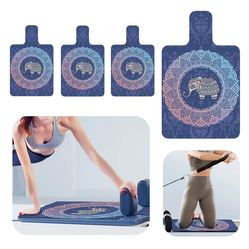 Ultimate Suede Pilates Mat with Non-Slip Surface for Home Workouts
