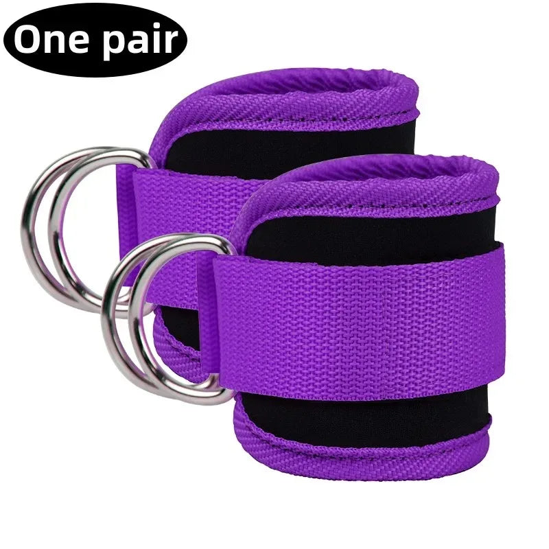 Ultimate Resistance Bands with Adjustable Ankle Straps for Leg Training