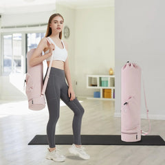 Ultimate Yoga Mat Bag – With Bottle Pocket & Wet Storage for Gym