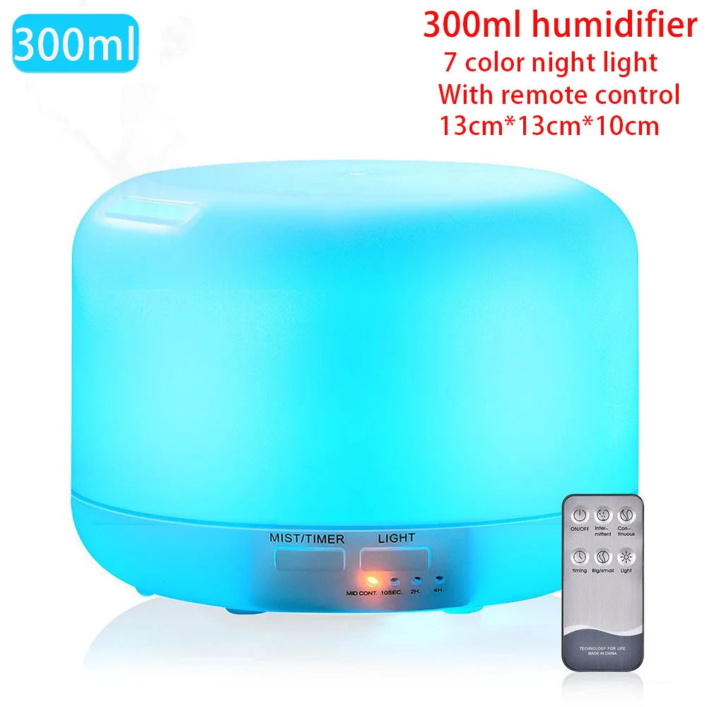Ultimate Ultrasonic Essential Oil Diffuser with Remote Control for Relaxation
