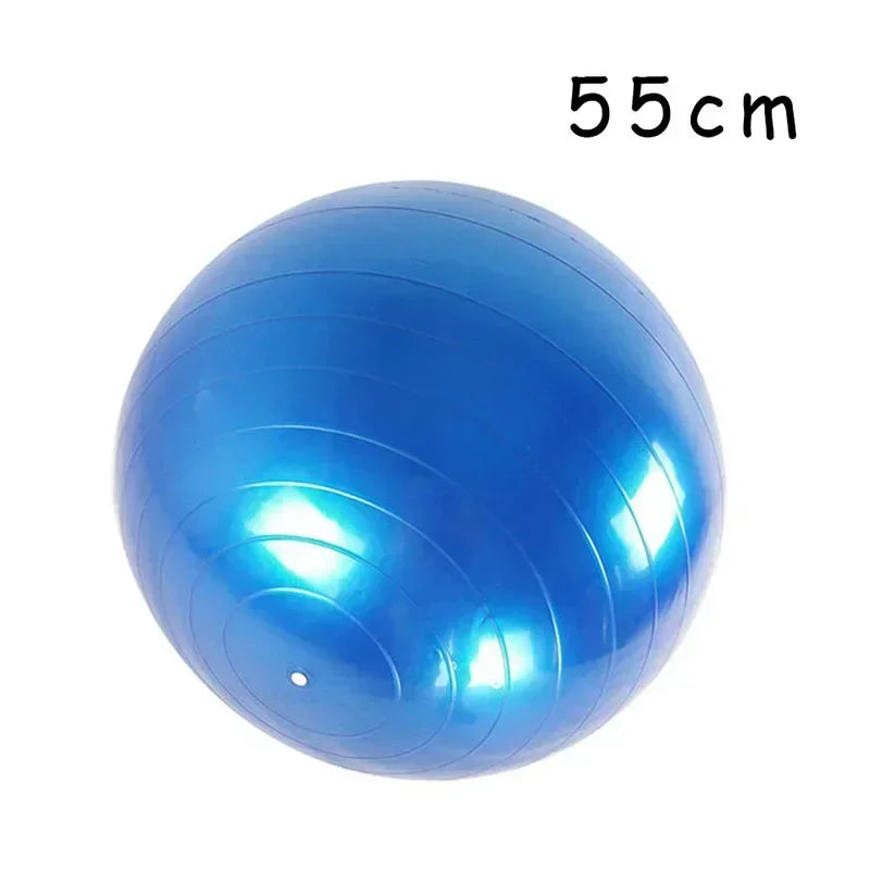 Ultimate Inflatable Pilates Ball with Thickened Design for Balance Fitness