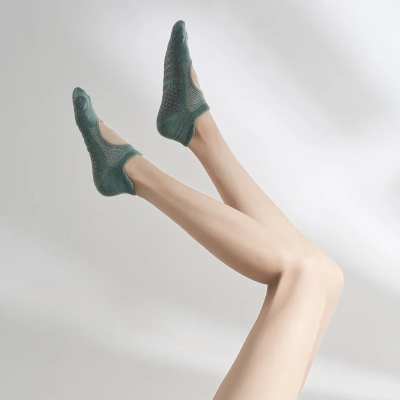 Ultimate Pilates Yoga Socks with Non-Slip Grip for Stability