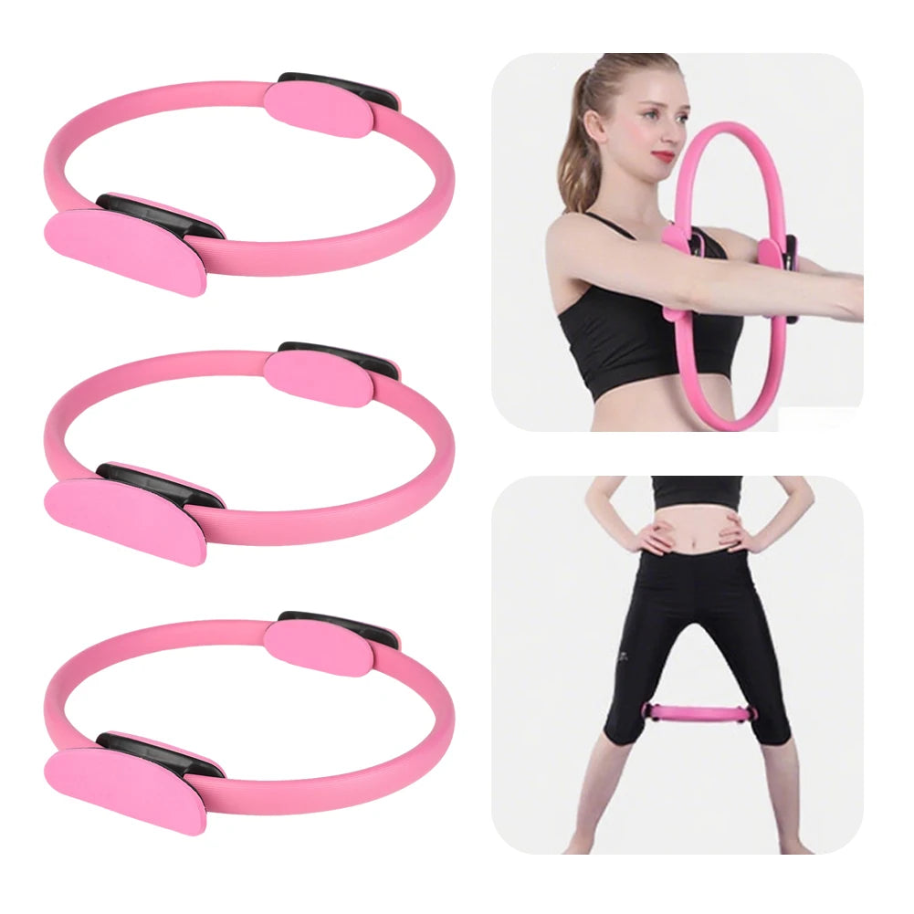Ultimate Pilates Ring with Non-Slip Handles for Core Toning