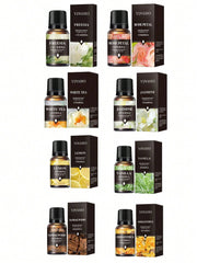 Essential Oils 14-Flavors Set – Water-Soluble for Aroma Diffusers