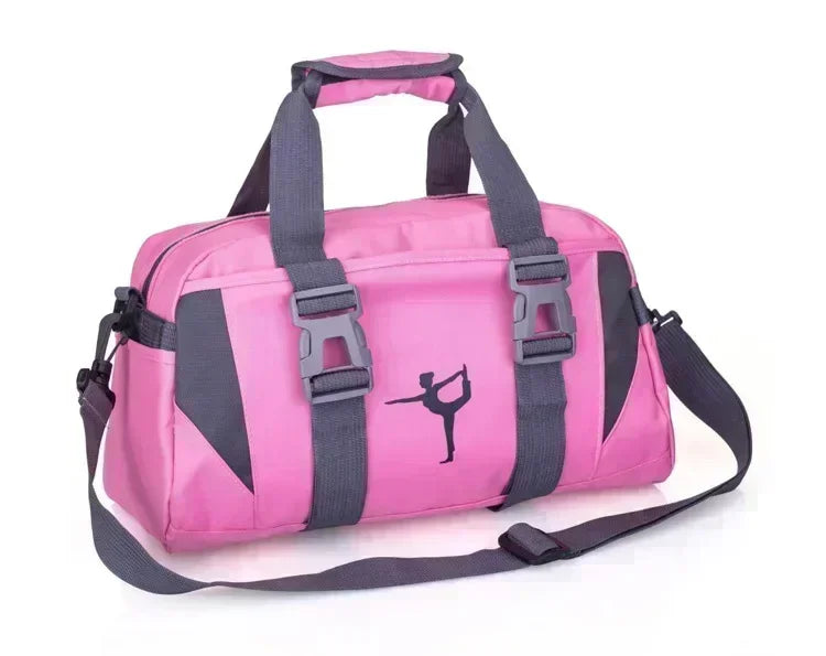 Premium Waterproof Yoga Gym Bag – Nylon Duffel for Fitness & Travel