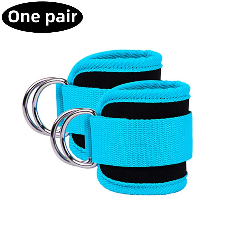 Ultimate Resistance Bands with Adjustable Ankle Straps for Leg Training