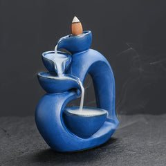 Romantic Ceramic Backflow Burner – European Style Valentine Aromatherapy