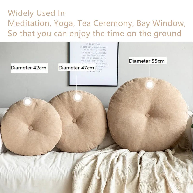 Premium Round Pilates Cushion for Mindful Sitting Anytime