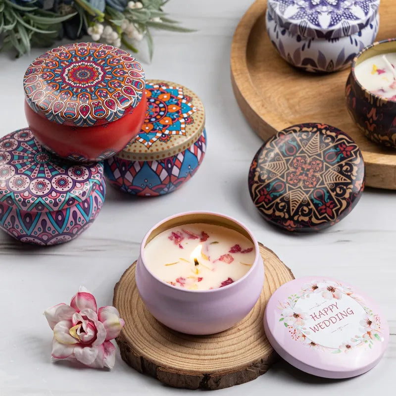 Calming Scented Candle Set – Stress Relief for Pilates & Yoga