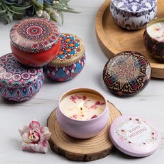 Calming Scented Candle Set – Stress Relief for Pilates & Yoga