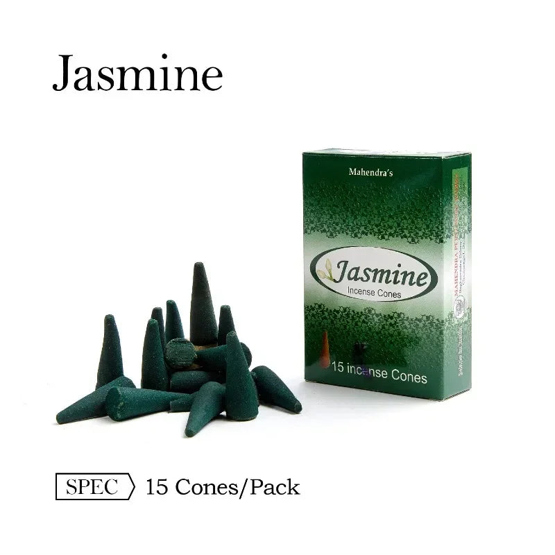 Calming Mahendra Incense Cones – Sandalwood & Lavender Aromatherapy